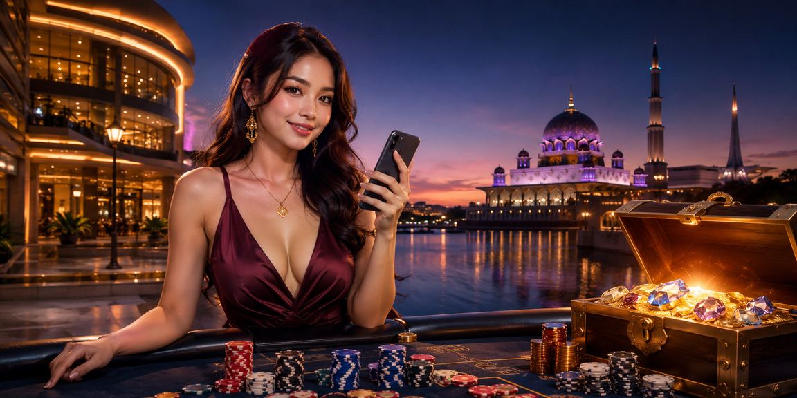 A player in Putrajaya registers an account and receives a bonus through a secure process